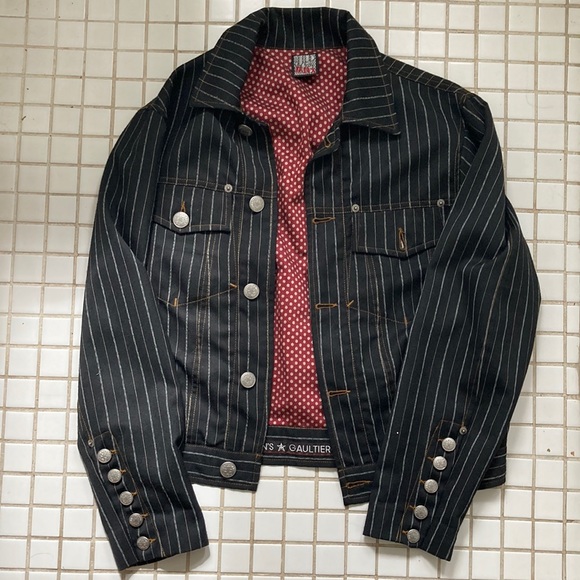 Gaultier pinstripe jacket - Picture 1 of 10